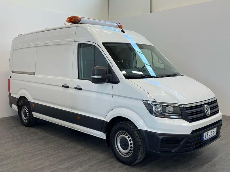 Vit Begagnad 2018 VW Crafter Van | 279 000 kr (Marknadspris) - Bild 1/4