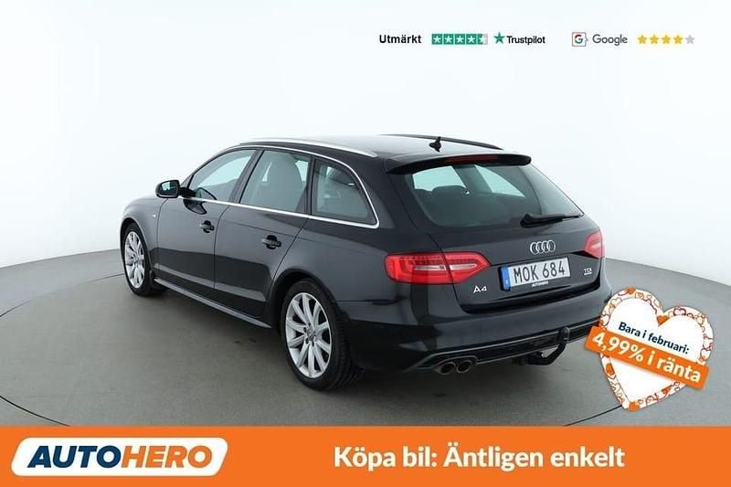 Begagnad Audi A4 S-Line 192 HK (141 kW) 2014 Vit Kombi