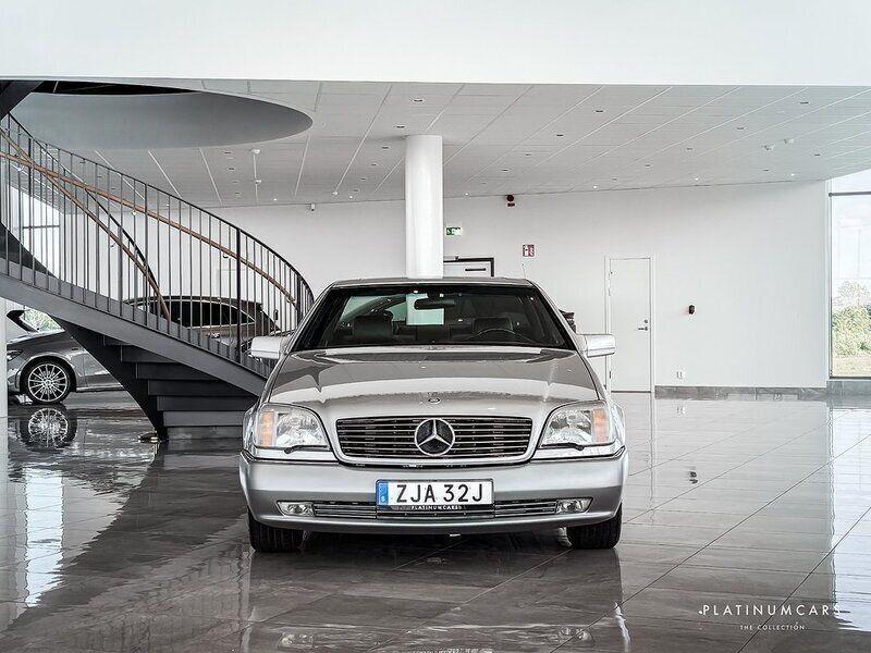 Begagnad Mercedes S600 394 HK (289 kW) 1993 Grå Sedan