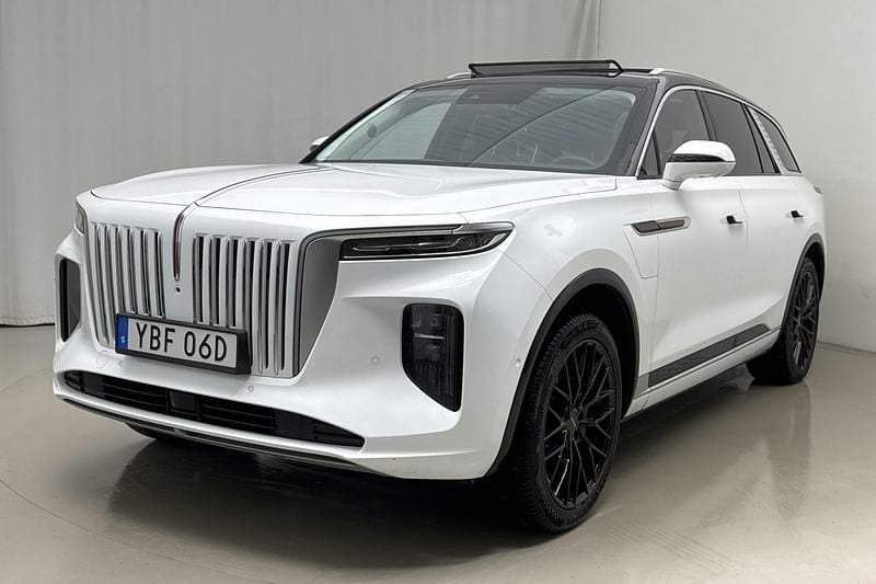 Vit Begagnad 2022 Hongqi E-HS9 SUV | 519 000 kr - Bild 1/4