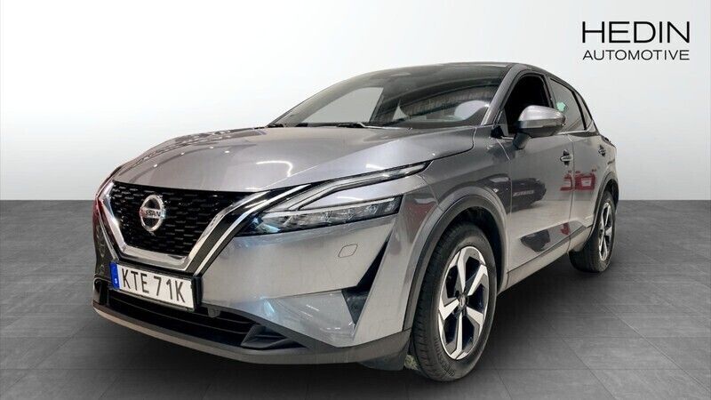 Grå (grey) Begagnad 2022 Nissan Qashqai Tekna SUV | 239 800 kr (Bra pris) - Bild 1/4