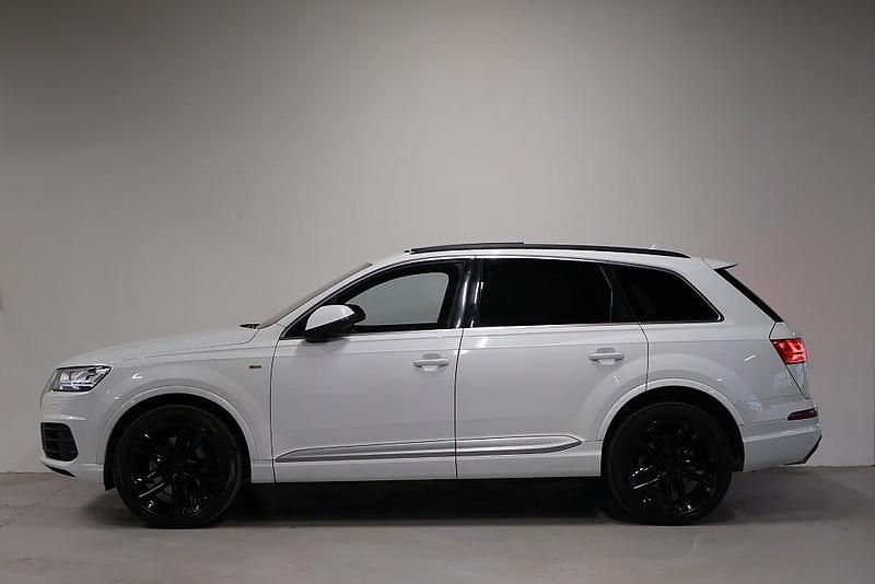Begagnad Audi Q7 S-Line 272 HK (200 kW) 2015 Vit SUV