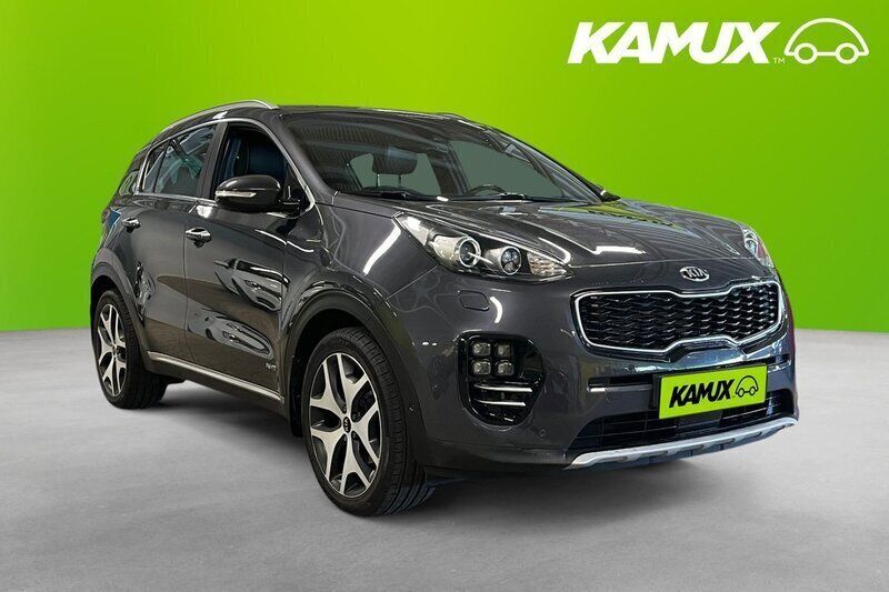 Silver/grå Begagnad 2017 Kia Sportage GT-Line SUV | 219 800 kr (Marknadspris) - Bild 1/4