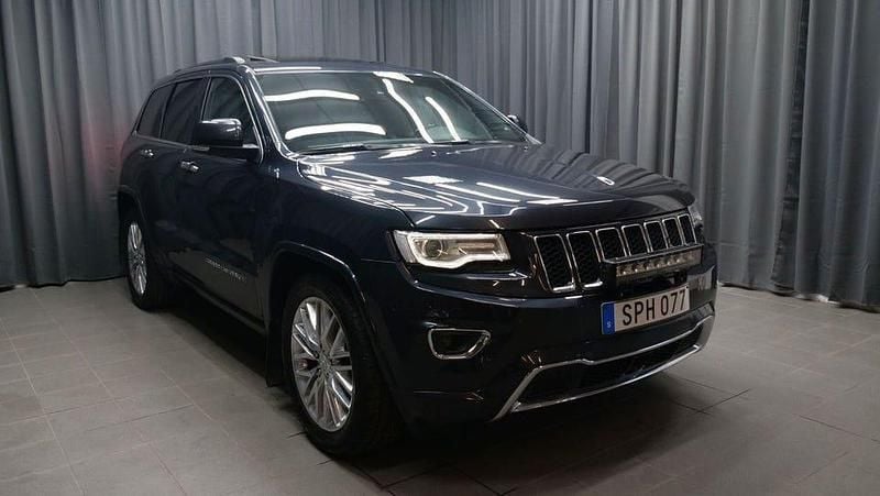 Begagnad Jeep Grand Cherokee Overland 250 HK (183 kW) 2015 Blå SUV