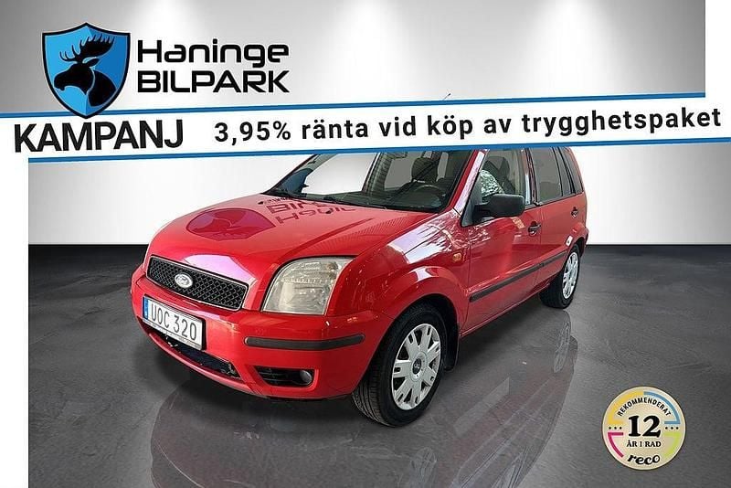 Röd Begagnad 2003 Ford Fusion Halvkombi | 19 995 kr (Bra pris) - Bild 1/2