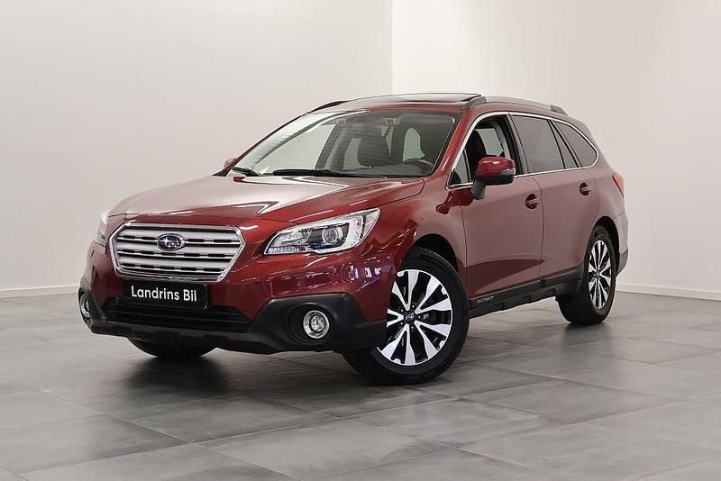Röd Begagnad 2016 Subaru Outback Sedan | 209 000 kr (Marknadspris) - Bild 1/4