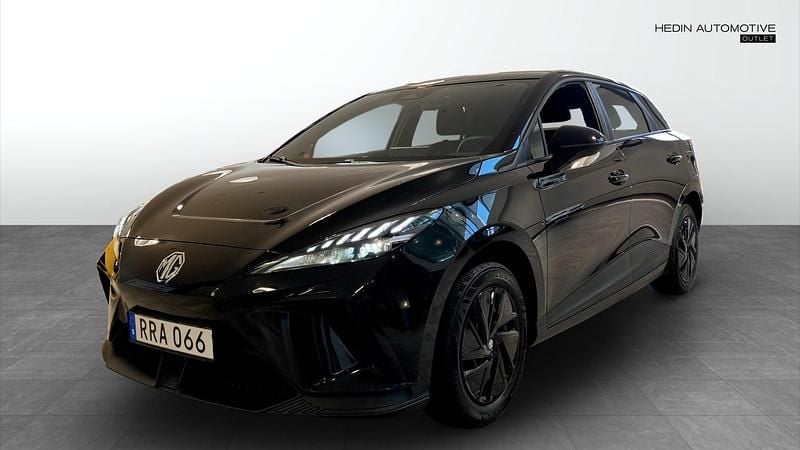 Svart (black) Begagnad 2022 MG MG4 EV Halvkombi | 214 900 kr (Superpris) - Bild 1/4