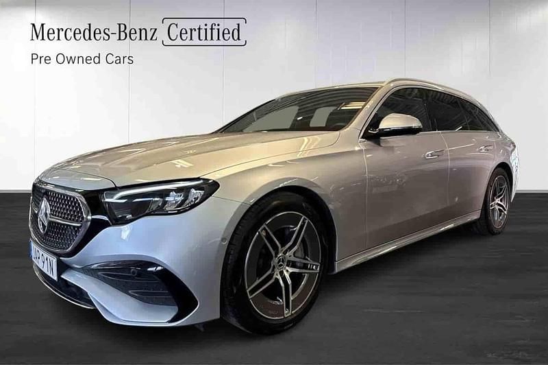 Silver Begagnad 2023 Mercedes E220 AMG Kombi | 569 000 kr - Bild 1/1