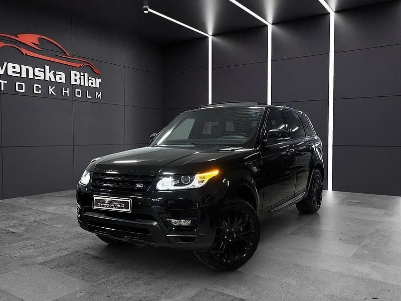 Svart (santorini black) Begagnad 2013 Land Rover Range Rover Sport HSE Dynamic SUV | 329 900 kr (Dyr) - Bild 1/4