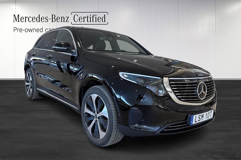 Begagnad Mercedes EQC400 300 kW (408 HK) 2020 Svart SUV