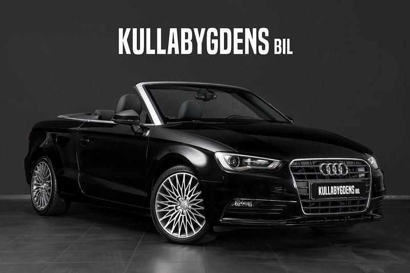 Svart Begagnad 2014 Audi A3 Cabriolet Cab | 219 000 kr - Bild 1/4