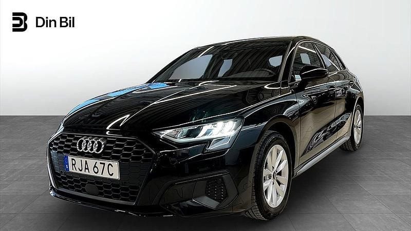 Begagnad Audi A3 Sportback Proline 150 HK (110 kW) 2023 Svart Halvkombi