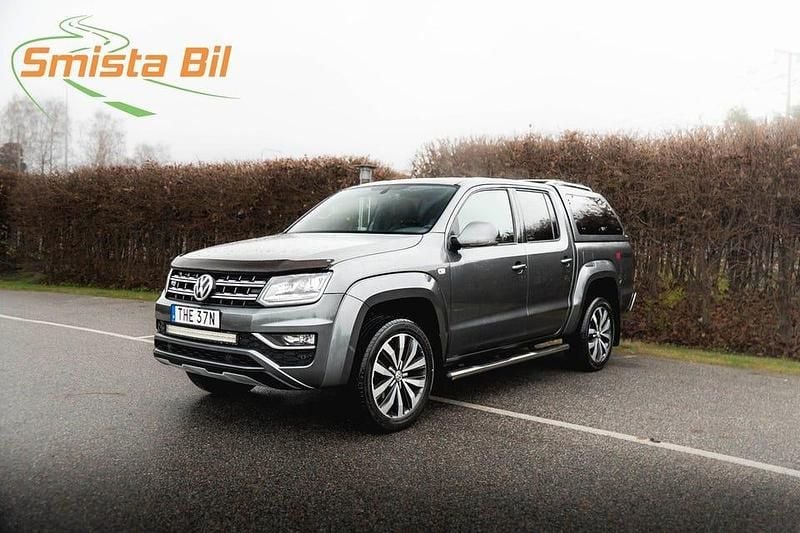 Grå Begagnad 2020 VW Amarok Aventura Pickup | 599 900 kr - Bild 1/3