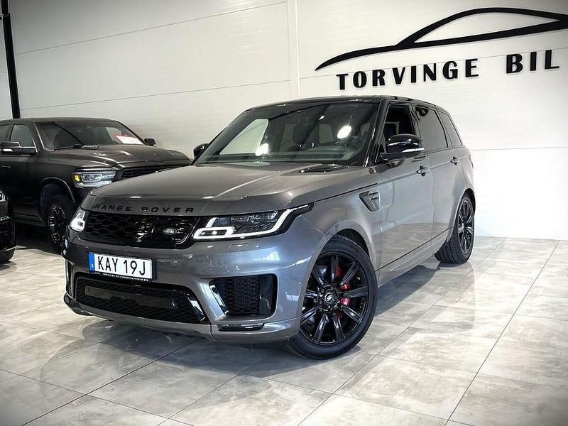 Begagnad Land Rover Range Rover Sport Dynamic 400 HK (294 kW) 2019 Grå SUV