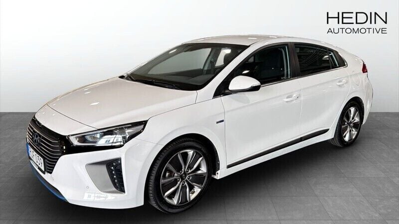 Vit (white) Begagnad 2016 Hyundai Ioniq Sedan | 169 900 kr (Marknadspris) - Bild 1/4