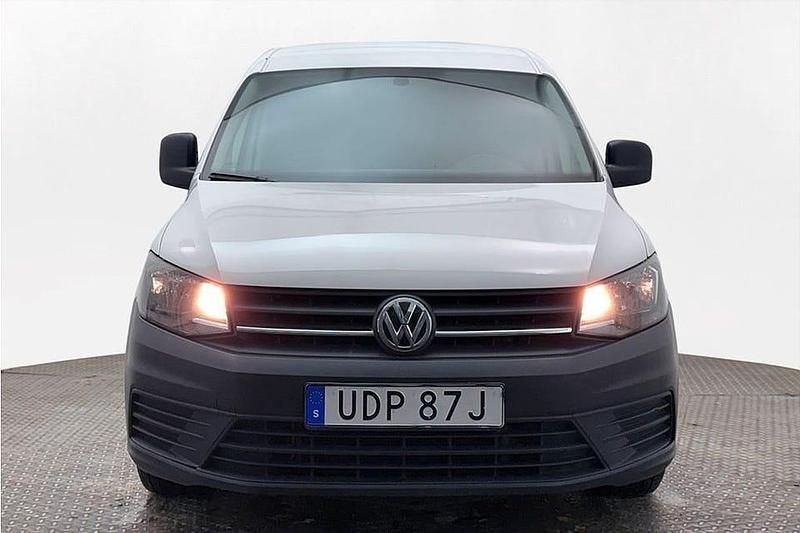 Begagnad VW Caddy Maxi 102 HK (75 kW) 2019 Vit Minibuss
