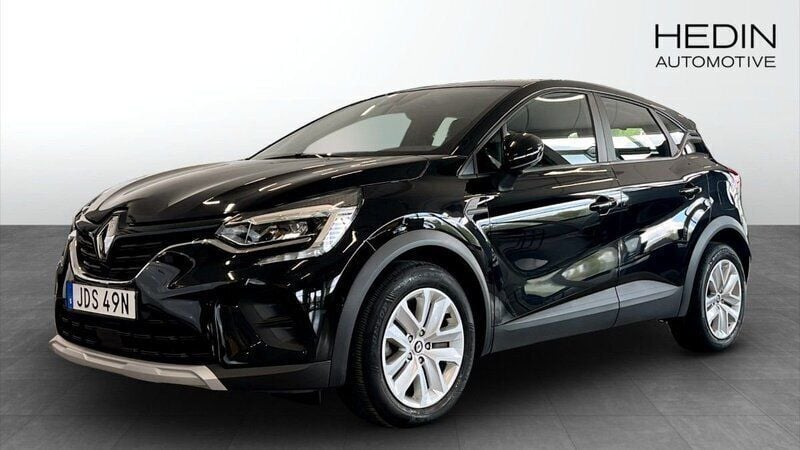 Svart (black) Begagnad 2021 Renault Captur Zen SUV | 189 000 kr (Bra pris) - Bild 1/4