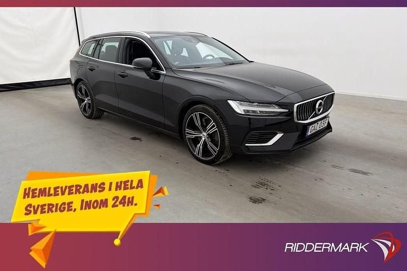 Svart Begagnad 2021 Volvo V60 Inscription Kombi | 358 900 kr - Bild 1/3