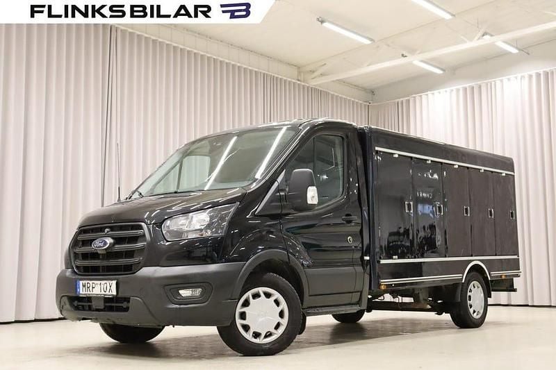 Begagnad Ford Transit 170 HK (125 kW) 2022 Svart Van
