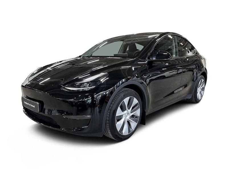 Svart Begagnad 2023 Tesla Model Y Long Range AWD SUV | 489 300 kr (Lite dyr) - Bild 1/4