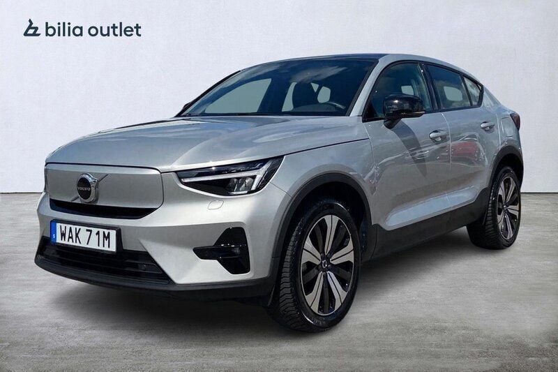 Silver Begagnad 2023 Volvo EC40 Plus SUV | 339 900 kr (Bra pris) - Bild 1/4