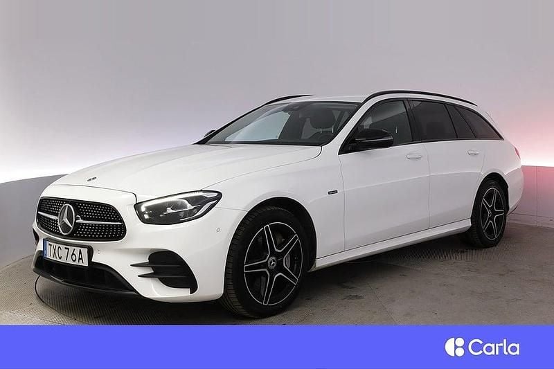 Vit Begagnad 2020 Mercedes E300 AMG Kombi | 404 900 kr (Marknadspris) - Bild 1/4
