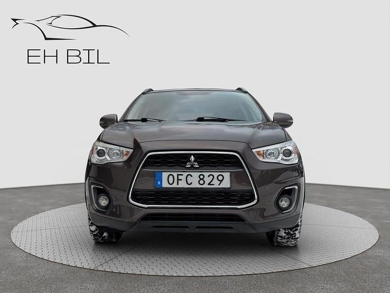 Begagnad Mitsubishi ASX 117 HK (86 kW) 2015 Brun SUV