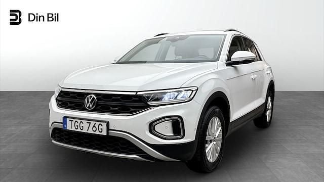 Vit (pure white) Begagnad 2022 VW T-Roc Life SUV | 219 900 kr (Marknadspris) - Bild 1/4