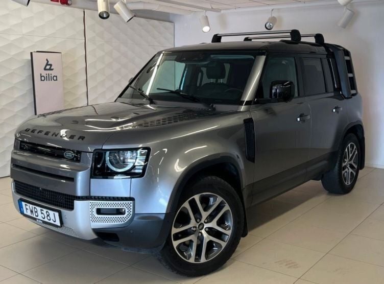 Grå Begagnad 2020 Land Rover Defender SE SUV | 599 000 kr (Bra pris) - Bild 1/4