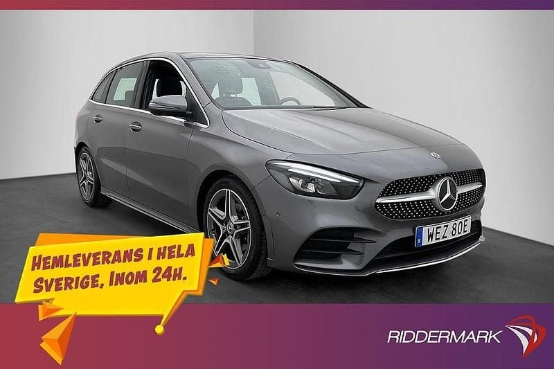 Begagnad Mercedes B180 2020 Grå Minibuss
