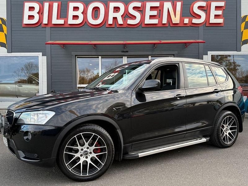 Svart Begagnad 2013 BMW X3 SUV | 159 000 kr (Marknadspris) - Bild 1/4