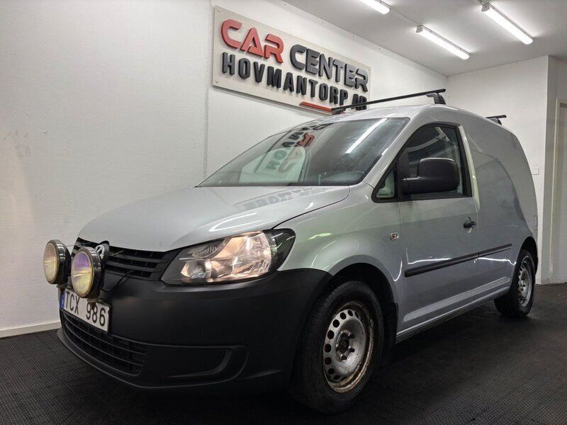 Silver Begagnad 2012 VW Caddy Minibuss | 69 900 kr (Marknadspris) - Bild 1/4