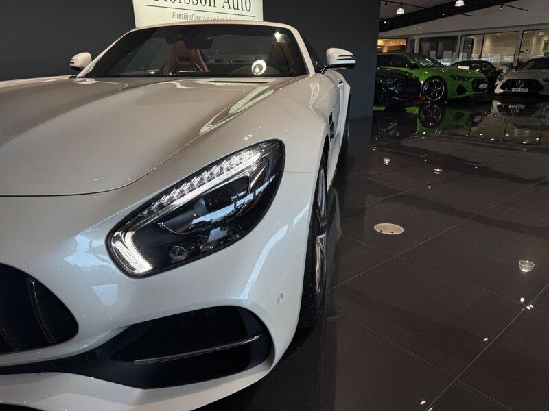 Begagnad Mercedes AMG GT C AMG 558 HK (410 kW) 2017 Vit Sportkupé