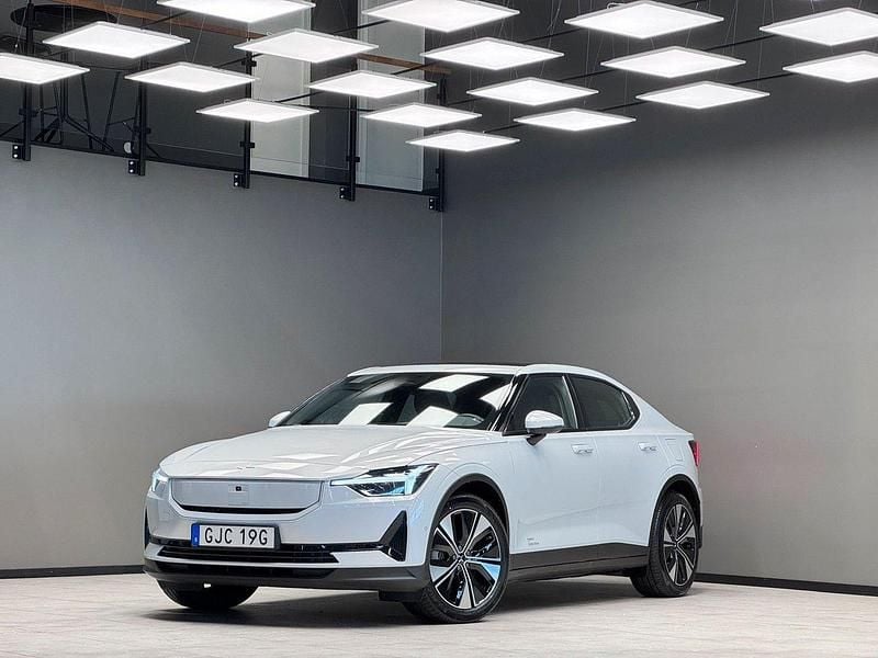 Silver Begagnad 2023 Polestar 2 Plus Sedan | 479 900 kr (Dyr) - Bild 1/3