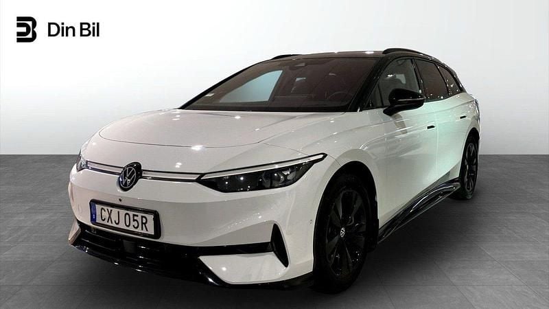 Vit Begagnad 2024 VW ID.7 Pro Sedan | 589 900 kr (Lite dyr) - Bild 1/4