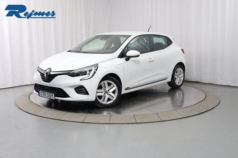 Glaciär vit Begagnad 2023 Renault Clio Zen Minibuss | 164 800 kr - Bild 1/4