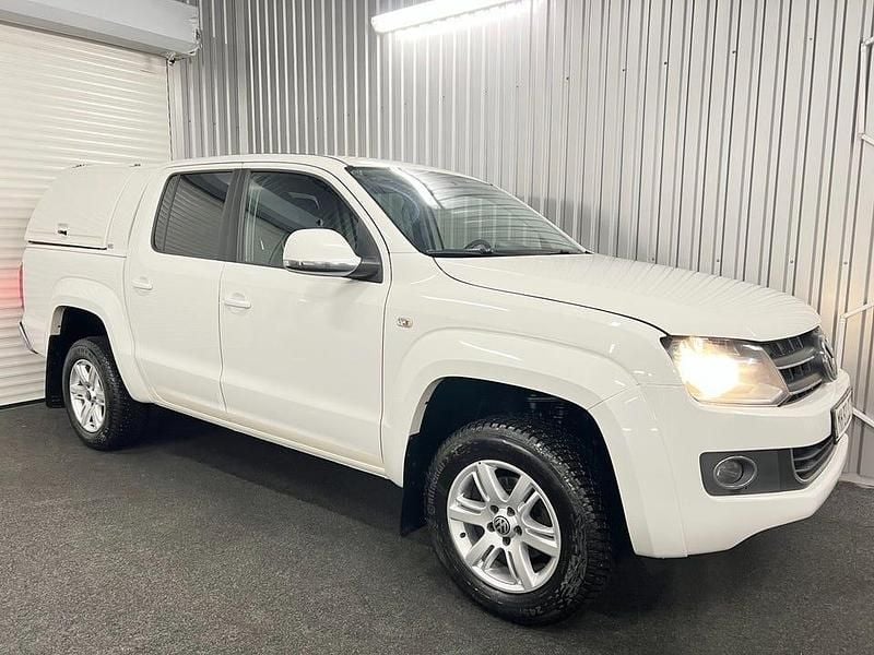 Begagnad VW Amarok Highline 180 HK (132 kW) 2015 Vit Pickup