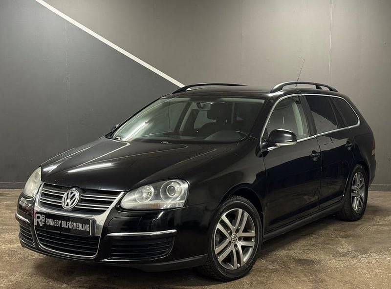 Svart Begagnad 2007 VW Golf V Kombi | 29 900 kr (Marknadspris) - Bild 1/4