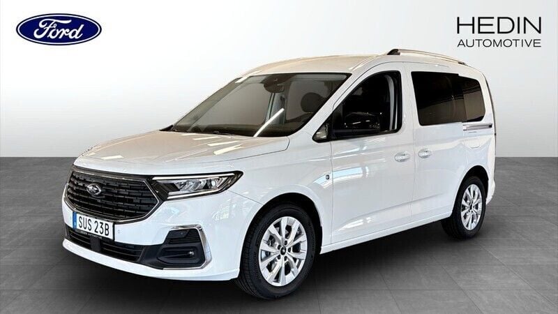 Vit (white) Ny 2025 Ford Tourneo Connect Minibuss | 487 375 kr - Bild 1/4