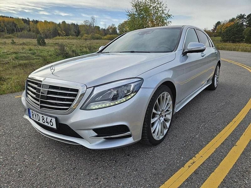 Silver Begagnad 2014 Mercedes S350 AMG Sedan | 359 000 kr (Superpris) - Bild 1/4