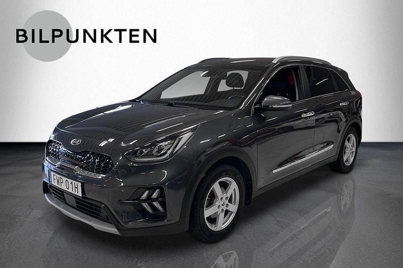 Grå Begagnad 2020 Kia Niro Advance SUV | 184 900 kr (Marknadspris) - Bild 1/4