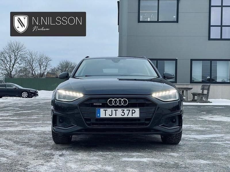 Begagnad Audi A4 Advanced 204 HK (150 kW) 2021 Svart Kombi