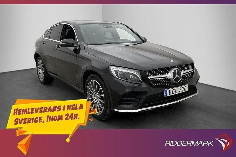 Begagnad Mercedes GLC250 2019 Svart Sportkupé