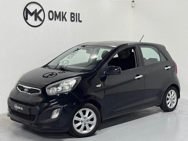 Svart Begagnad 2012 Kia Picanto Halvkombi | 42 900 kr (Lite dyr) - Bild 1/4