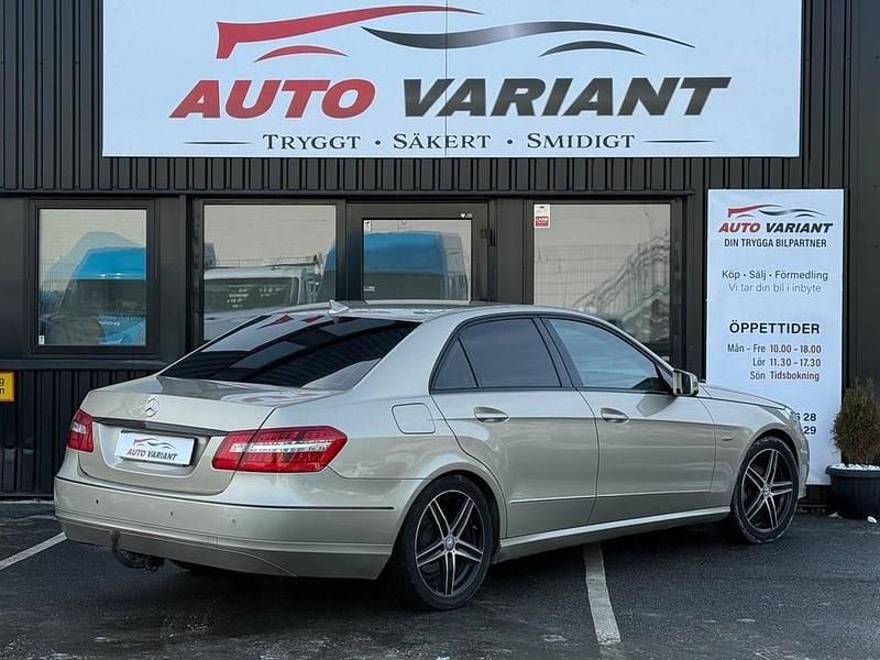 Begagnad Mercedes E220 Avantgarde 170 HK (125 kW) 2011 Brun