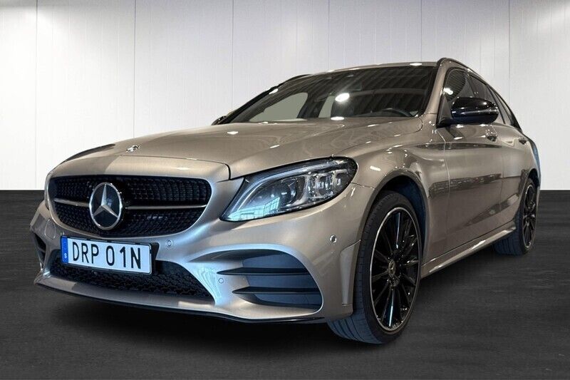 Silver Begagnad 2020 Mercedes C220 AMG Kombi | 339 900 kr (Lite dyr) - Bild 1/4