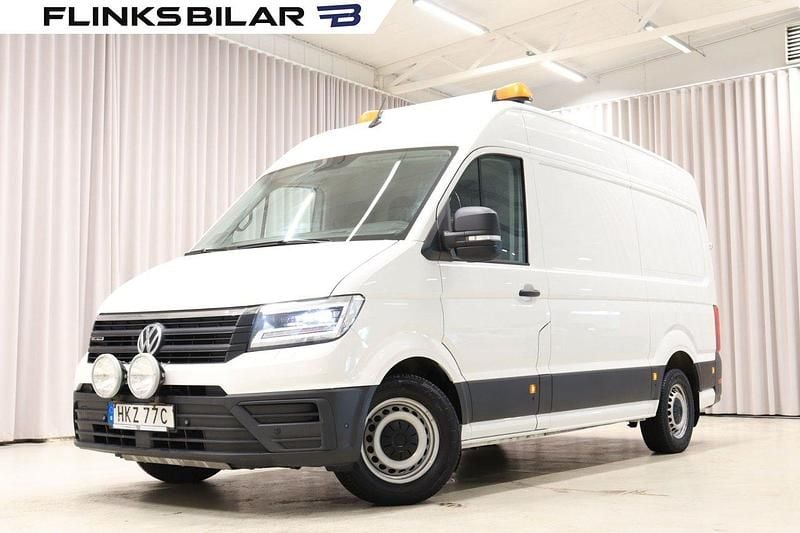Vit Begagnad 2019 VW Crafter Van | 279 900 kr (Marknadspris) - Bild 1/4