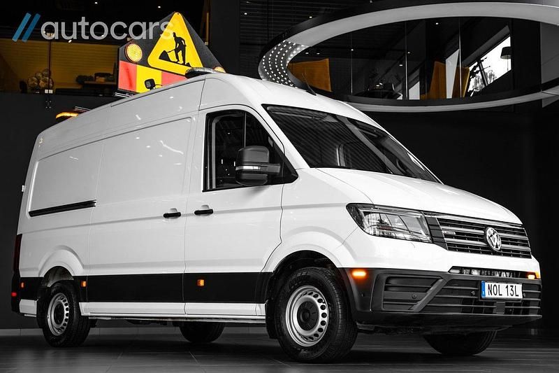 Vit Begagnad 2020 VW Crafter SE Van | 498 750 kr (Bra pris) - Bild 1/4