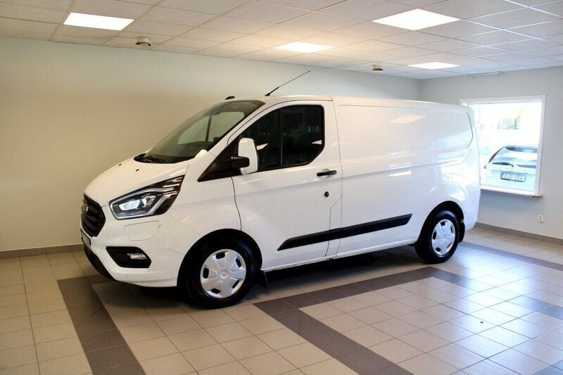 Vit Begagnad 2020 Ford Transit Custom Van | 249 900 kr (Lite dyr) - Bild 1/4
