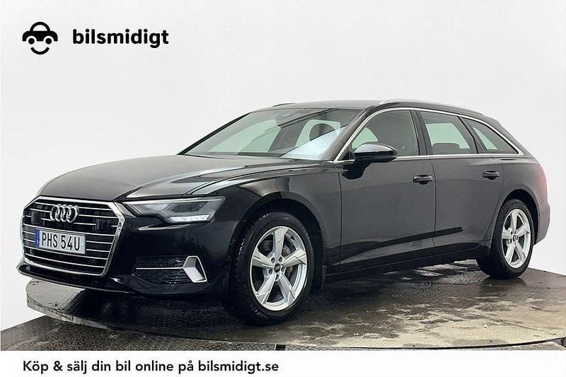 Svart Begagnad 2022 Audi A6 Sport Kombi | 369 800 kr (Superpris) - Bild 1/3